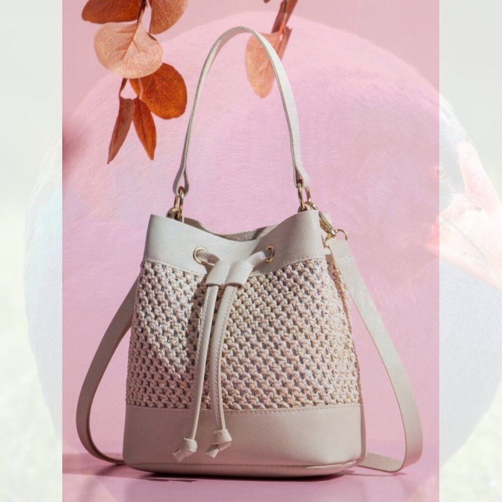 New Summer Bucket Bag Apricot 222